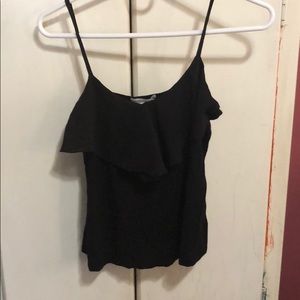 Black tank top